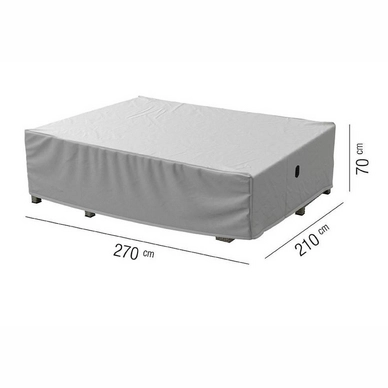 Loungesethoes AquaShield Light Grey (270 x 210 x 70 cm)