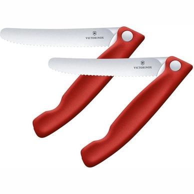 Tomatenmes Victorinox Swiss Classic Rood (2-Delig)