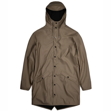 Jas Rains Unisex Long Jacket Wood
