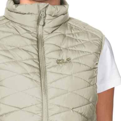 Bodywarmer Jack Wolfskin Glen W White Sand
