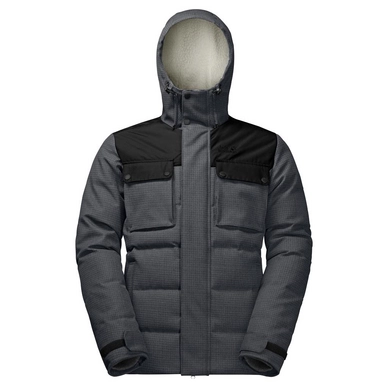 Jacke Jack Wolfskin Banff Springs Dark Iron Checks Herren