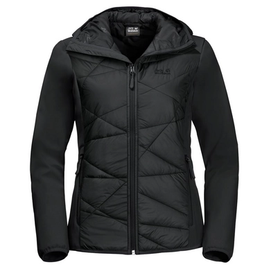 Veste Jack Wolfskin Women Grassland Hybrid Hood Black