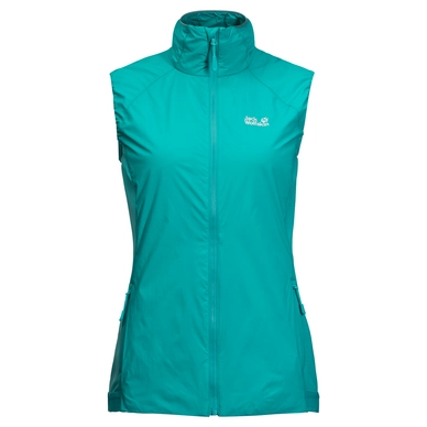 Bodywarmer Weste Jack Wolfskin Opouri Peak Vest Aquamarine Damen