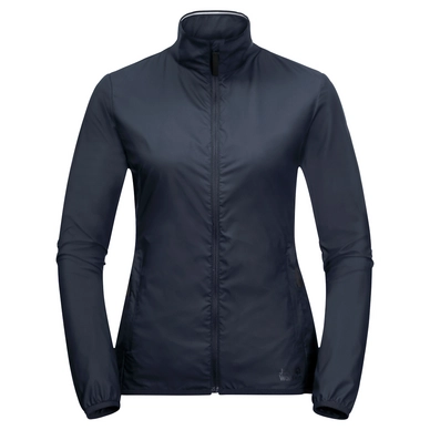 Jacket Jack Wolfskin Women JWP Wind Night Blue