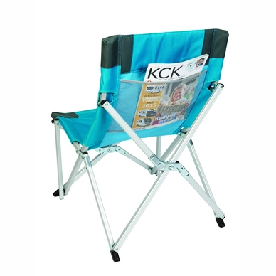 Strandstoel Bo-Camp Compact Deluxe Blauw Grijs