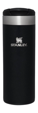 Thermosbeker Stanley The AeroLight Transit Mug Black Metallic 0,47L