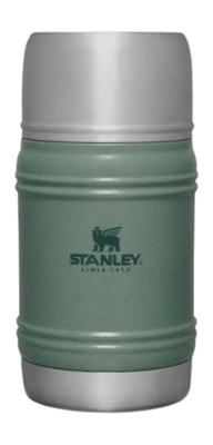 Pot Alimentaire Stanley The Artisan Thermal Hammertone Green 0,5L