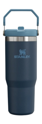 Thermosbeker Stanley The IceFlow Flip Straw Navy 0,89L