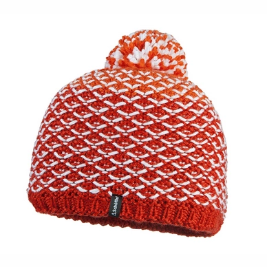 Muts Schöffel Knitted Hat Coventry2 Flame Scarlet