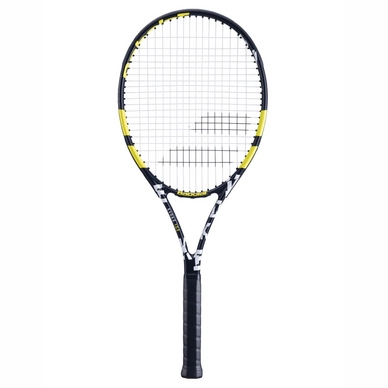 Raquette de Tennis Babolat Evoke 102 Black Yellow 2021 (Cordée)