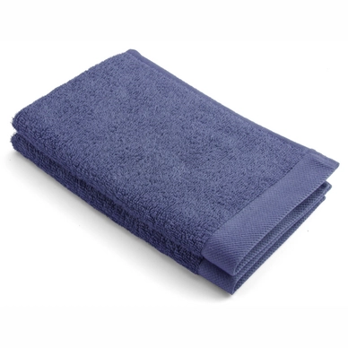 Gastendoek Walra Remade Cotton Blend Blauw (Set van 2)