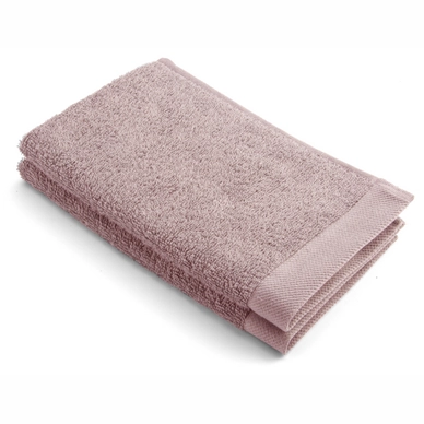 Gastendoek Walra Remade Cotton Blend Poeder Roze (Set van 2)