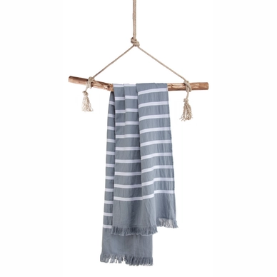 Hamamdoek Walra Fouta Sunny Stripes Blauw