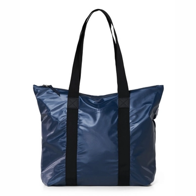 Tragetasche RAINS Tote Bag Rush Shiny Blue