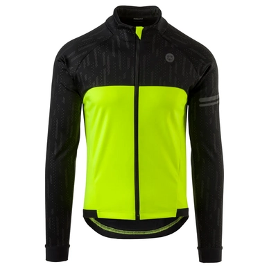 Veste de Vélo AGU Homme Hivis Essential Black/Yellow