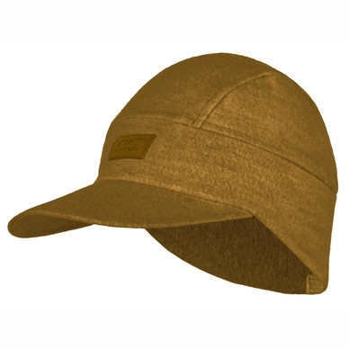 Kappe Buff Pack Merino Wool Fleece Cap Ochre