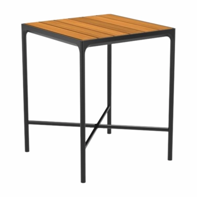 Tuintafel Houe Four Bar Table Bamboo 90x90 cm