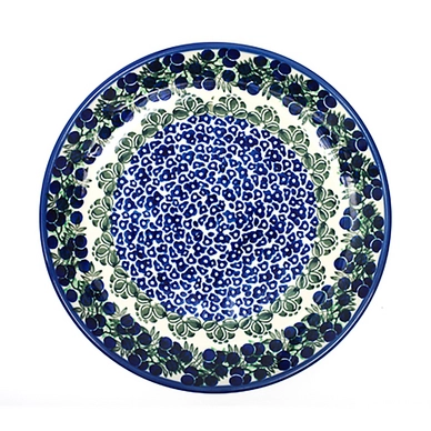 Assiette plate Bunzlau Castle Myrtille (25.5 cm)