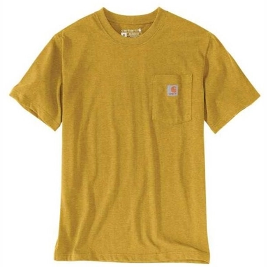 T-Shirt Carhartt Men K87 Pocket S/S Dijon Heather