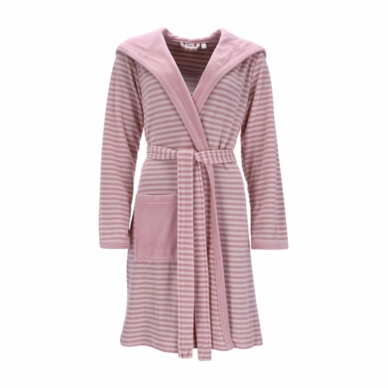 Badjas Esprit Women Striped Hoody Rose