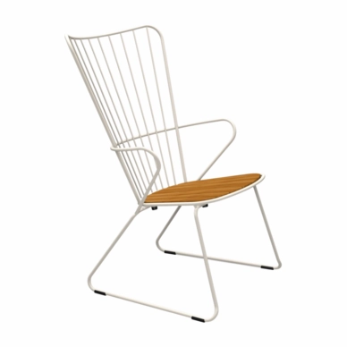 Loungestoel Houe Paon Lounge Chair White