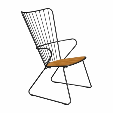 Loungestoel Houe Paon Lounge Chair Black