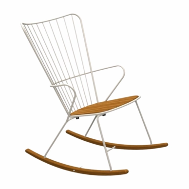 Schommelstoel Houe Paon Rocking Chair White