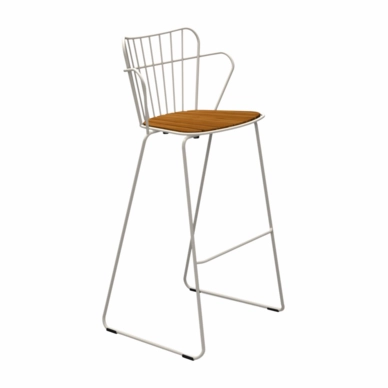 Barstoel Houe Paon Bar Chair White