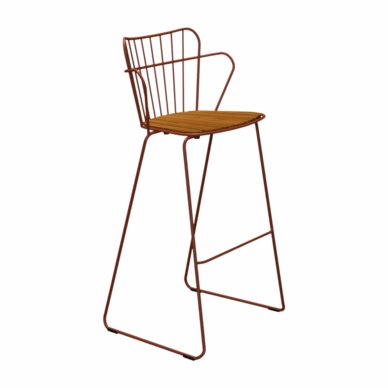Barstoel Houe Paon Bar Chair Paprika