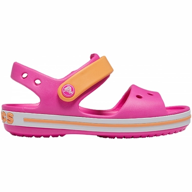Sandaal Crocs Kids Crocband Sandal Electric Pink Cantaloupe