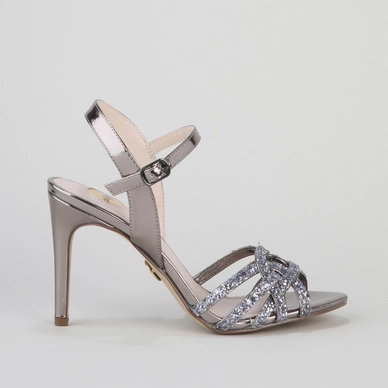 Buffalo Afterglow Pewter Glitter Metallic PU Leather
