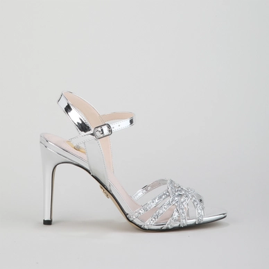 Buffalo Afterglow Silver Glitter Metallic PU Leather
