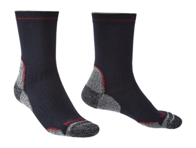 Socken Bridgedale Hike Lightweight Coolmax Performance Boot Unisex Navy Red