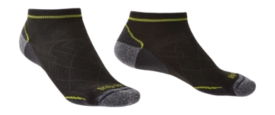 Socken Bridgedale Hike Ultra Light T2 Coolmax Performance Low Unisex Graphite Lime