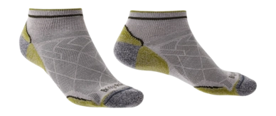 Sok Bridgedale Unisex Hike Ultra Light T2 Coolmax Performance Low Grey Green