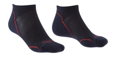 Socken Bridgedale Hike Ultra Light T2 Merino Performance Low Unisex Navy Red