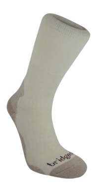 Socks Bridgedale Women Bamboo Crew Natural Stone