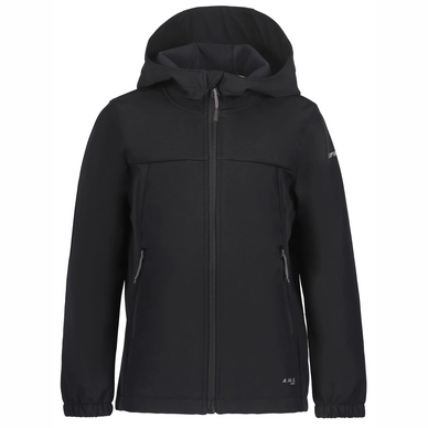 Jacke Icepeak Konan Jr Softshell Jacket Kinder Black