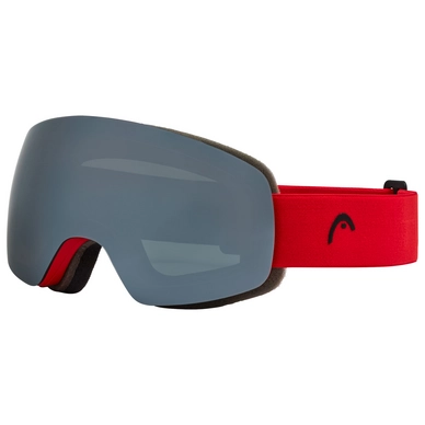 Skibrille HEAD Globe FMR Red / Silver (+ Ersatzscheibe)