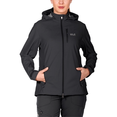 Jacke Jack Wolfskin Stormraker Jkt W Phantom Schwarz Damen
