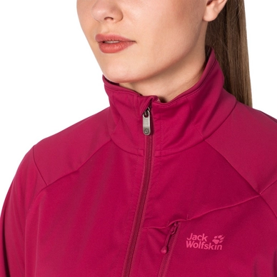Jas Jack Wolfskin Assembly Jkt W Azalea Red