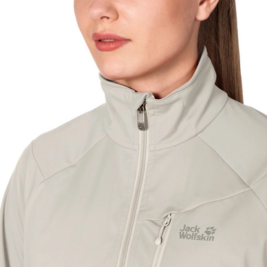 Jas Jack Wolfskin Assembly Jkt W White Sand