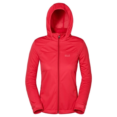 Jacke Jack Wolfskin Sonic Vent Jkt W Hibiscus Rot Damen