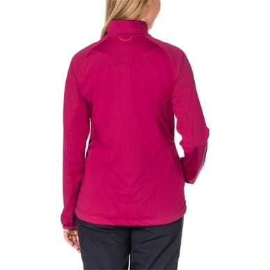 Jas Jack Wolfskin Crosswind Softshell Jkt W Azalea Red