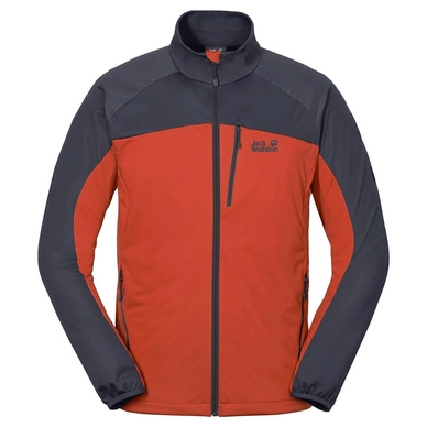 Jacke Jack Wolfskin Crosswind Softshell Jkt M Chili Herren