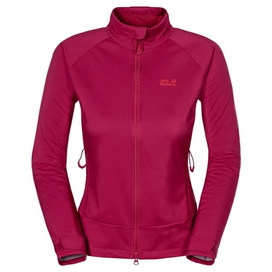 Jas Jack Wolfskin Stormbreeze Softshell Jkt W Azalea Red