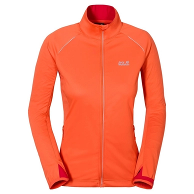 Veste Softshell Jack Wolfskin Exhalation Jkt W Watercress Blossom