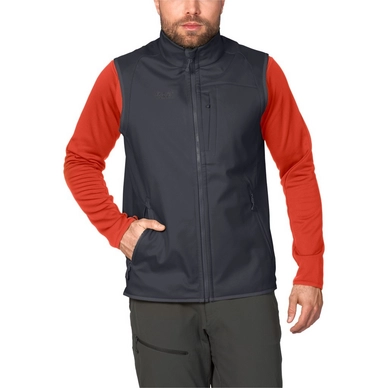 Weste Jack Wolfskin Roller Coaster 3In1 Jkt M Ebony Herren