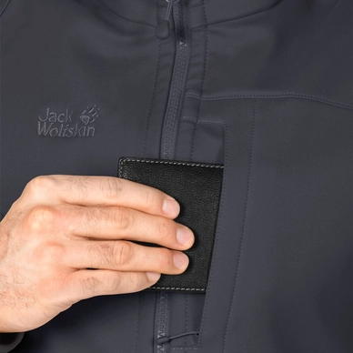 Bodywarmer Jack Wolfskin Roller Coaster 3In1 Jkt M Ebony