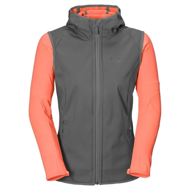 Bodywarmer Jack Wolfskin Roller Coaster 3In1 W Tarmac Grey